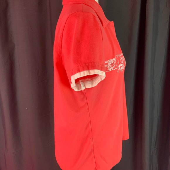 Sonoma dark pink Hawaiian style golf shirt size XL - Picture 4 of 7